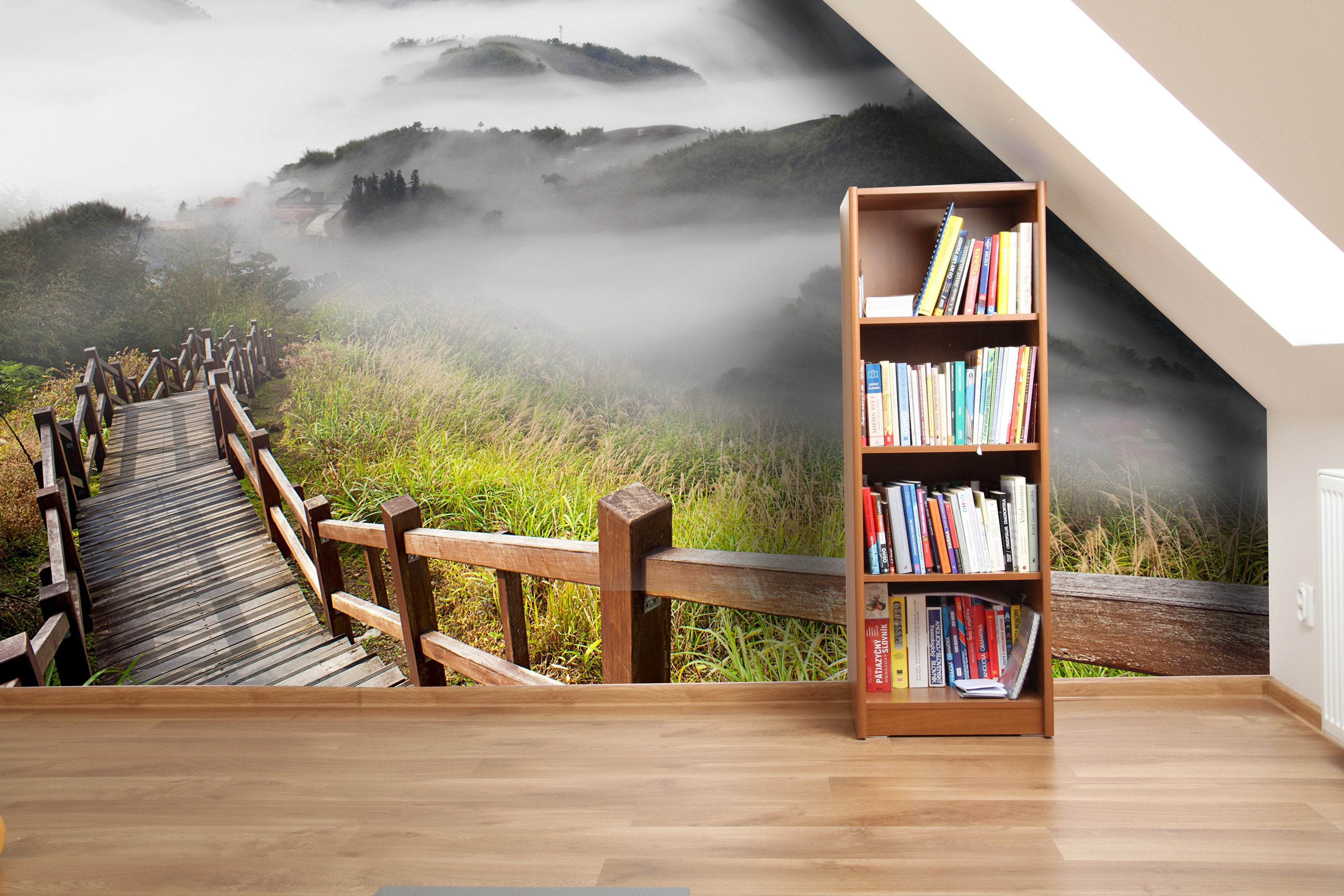 PVC Fototapete Dramatic Clouds - ECO Wandbild Selbstklebende Tapete - 3D Vinyl Wandsticker XXL SW049