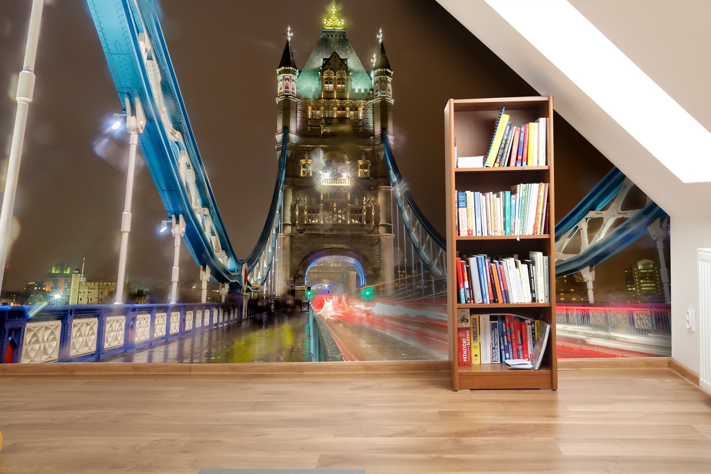 PVC Fototapete Tower Bridge - ECO Wandbild Selbstklebende Tapete - 3D Vinyl Wandsticker XXL SW160