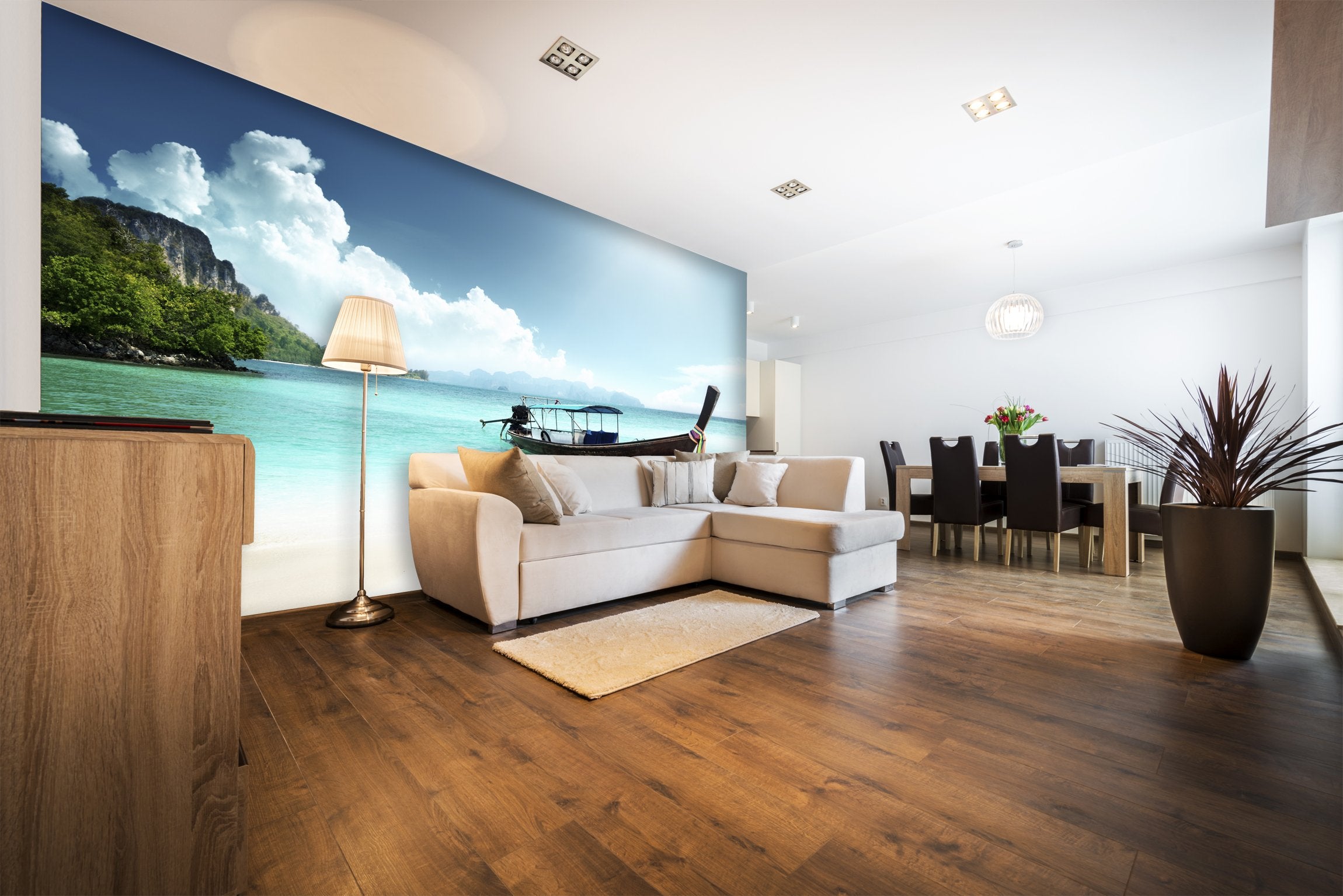 PVC Fototapete Thailand - ECO Wandbild Selbstklebende Tapete - 3D Vinyl Wandsticker XXL SW202