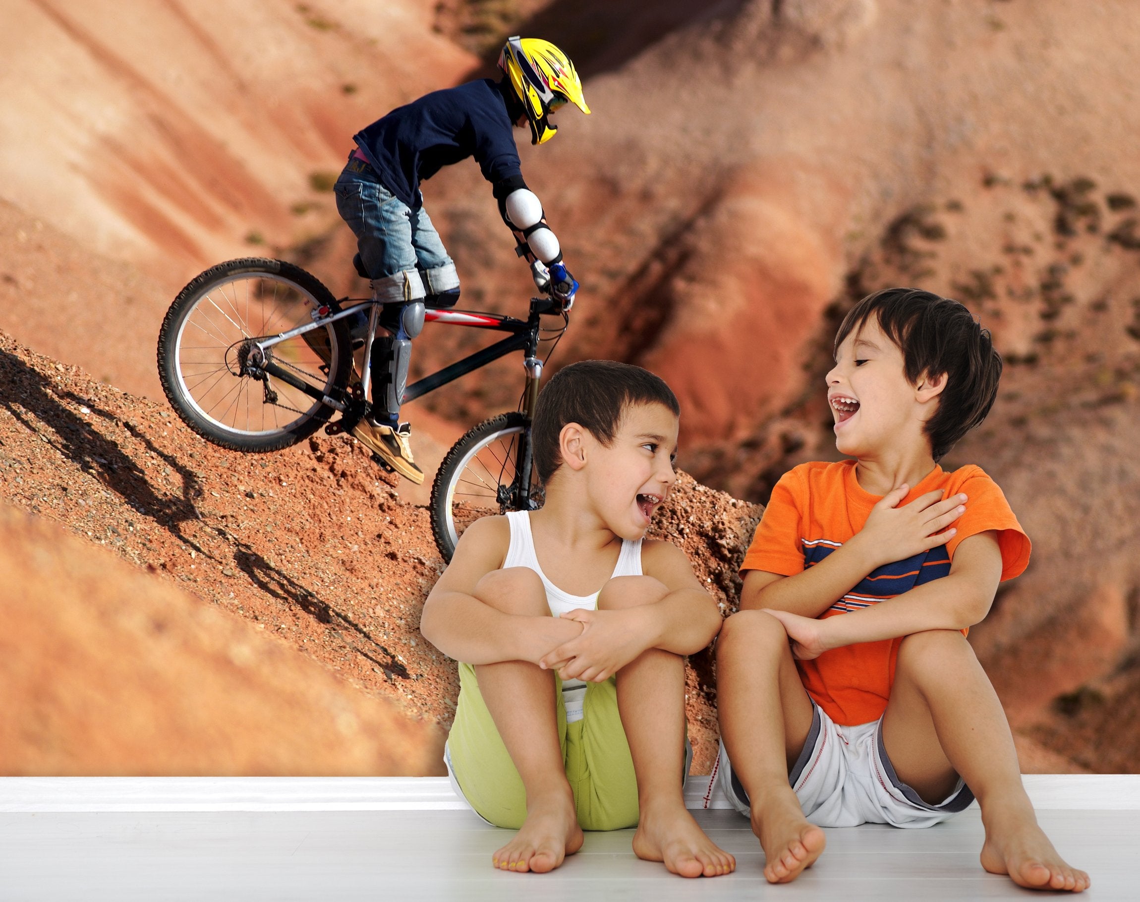 PVC Fototapete Extreme Sports - ECO Wandbild Selbstklebende Tapete - 3D Vinyl Wandsticker XXL SW173