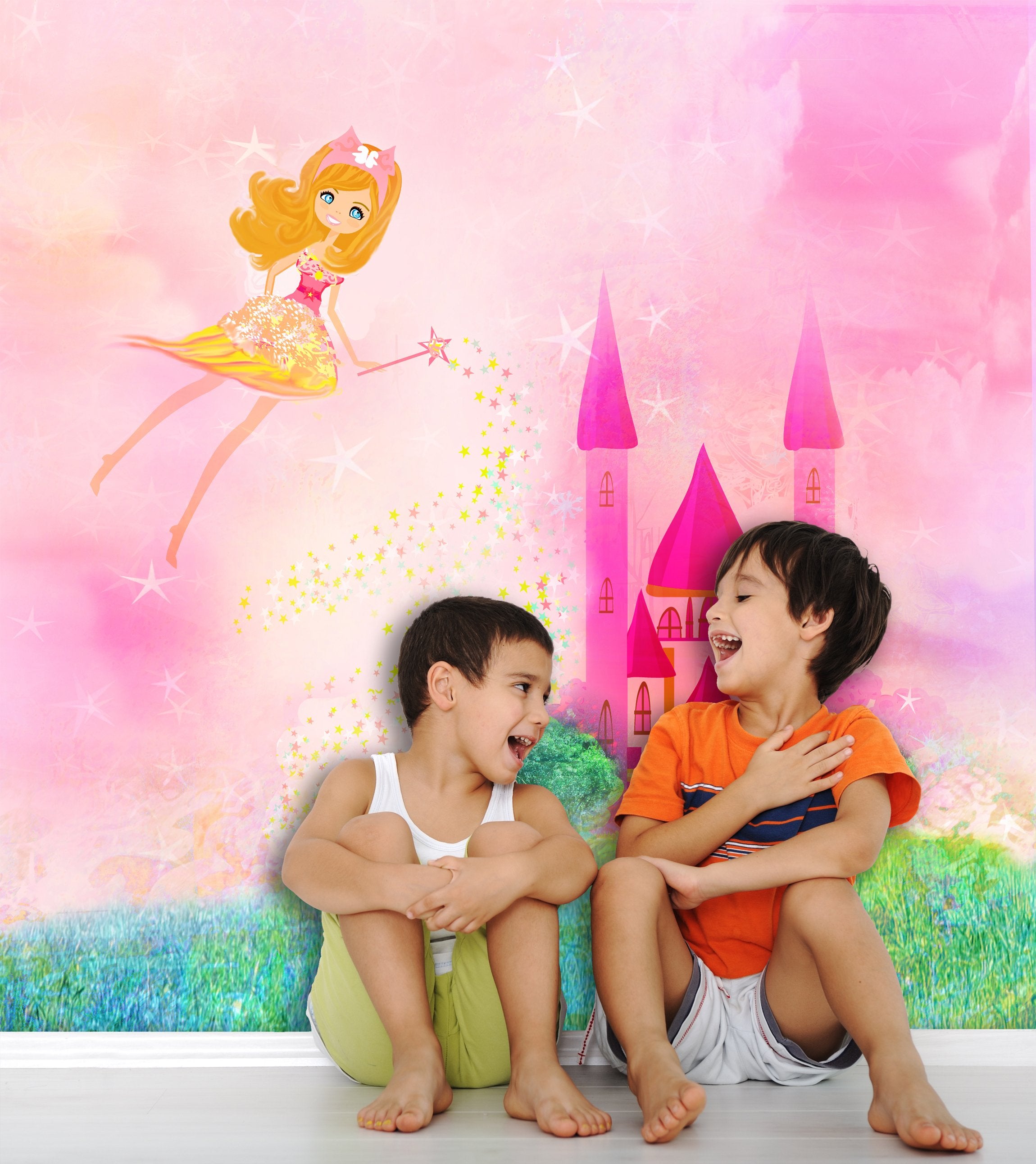 PVC Fototapete Magic Fairy Tale - ECO Wandbild Selbstklebende Tapete - 3D Vinyl Wandsticker XXL SW165