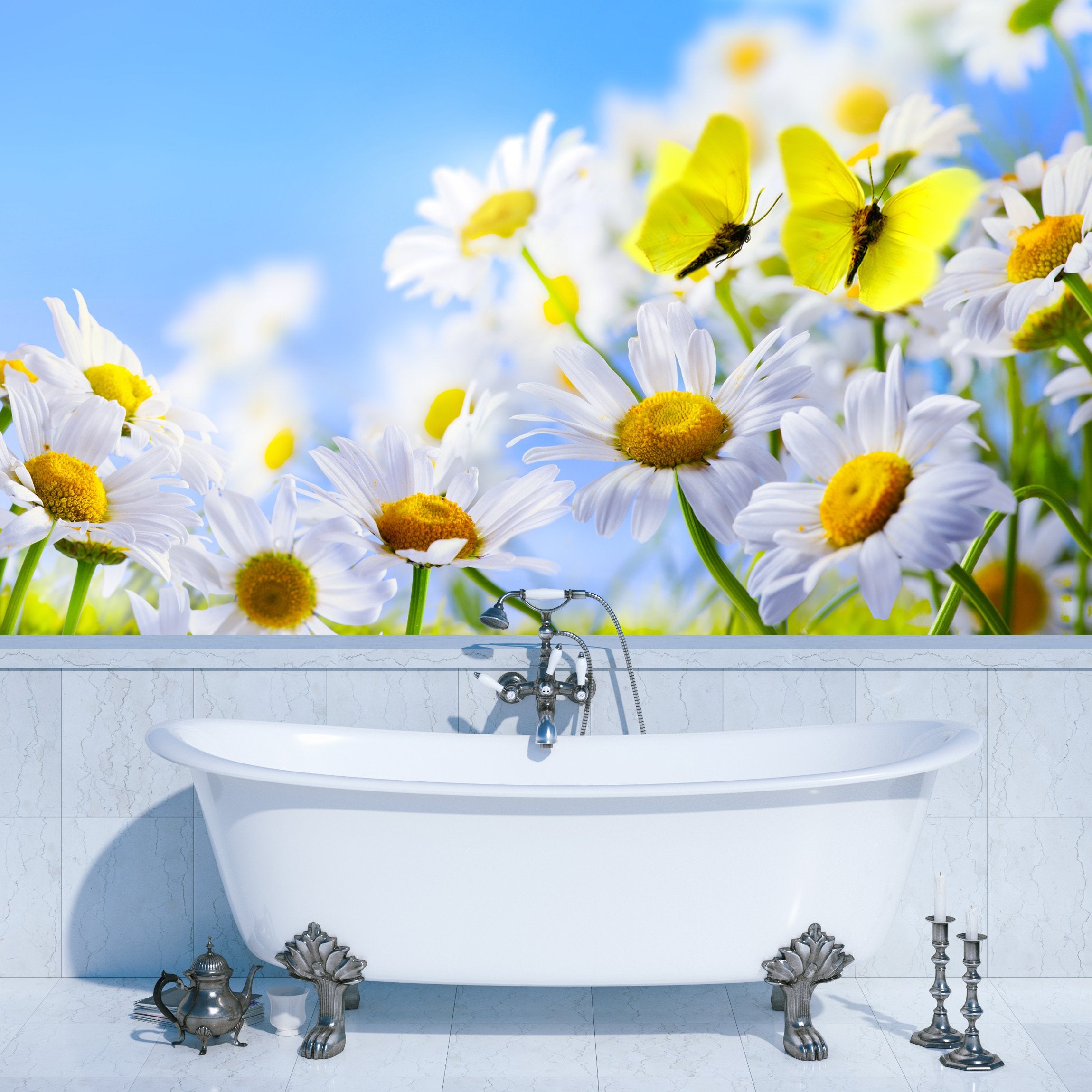 PVC Fototapete Spring - ECO Wandbild Selbstklebende Tapete - 3D Vinyl Wandsticker XXL SW107