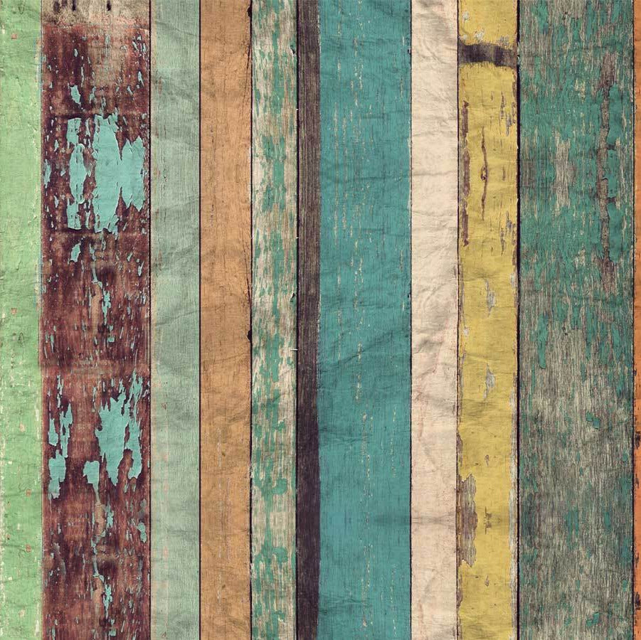 selbstklebende Folie für Möbel- bunte Bretter PAT002 -klebefolie für möbel