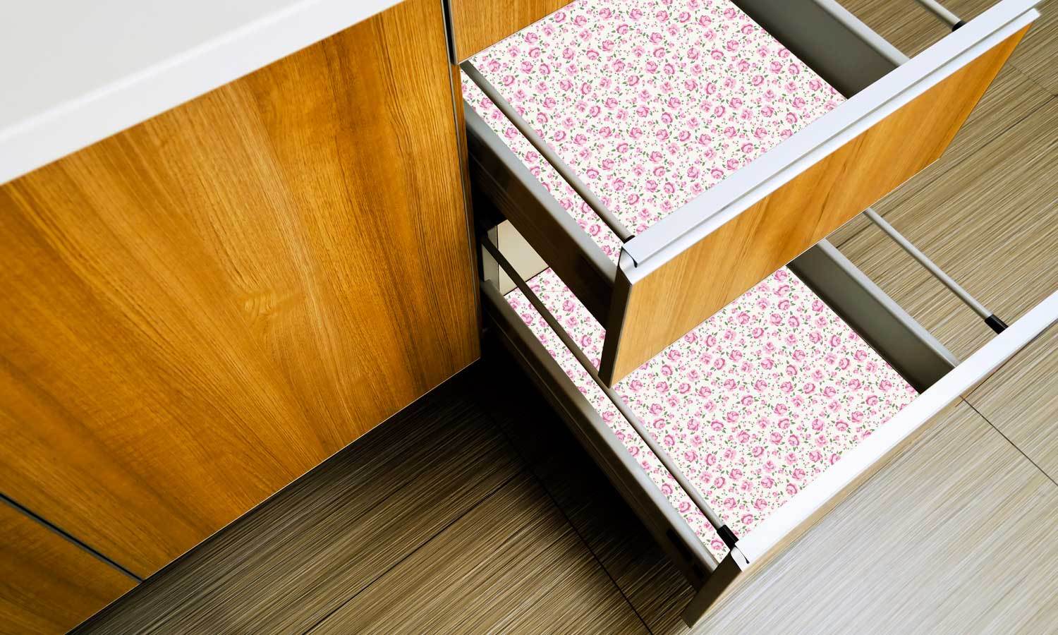 folie für kleiderschrank- Shabby chick rose PAT033 - life-decor.de