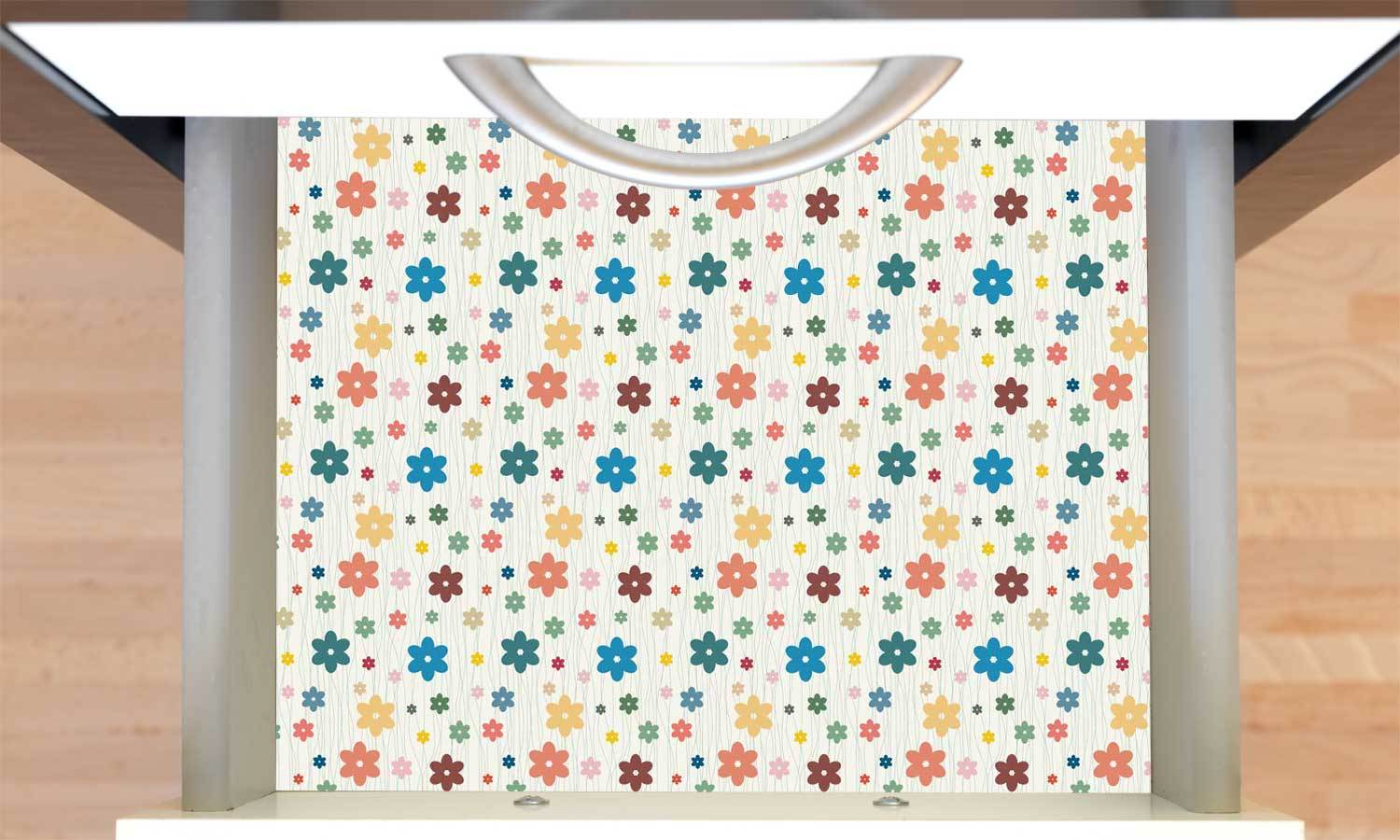 selbstklebende Folie für Möbel- Blume PAT077 - life-decor.de