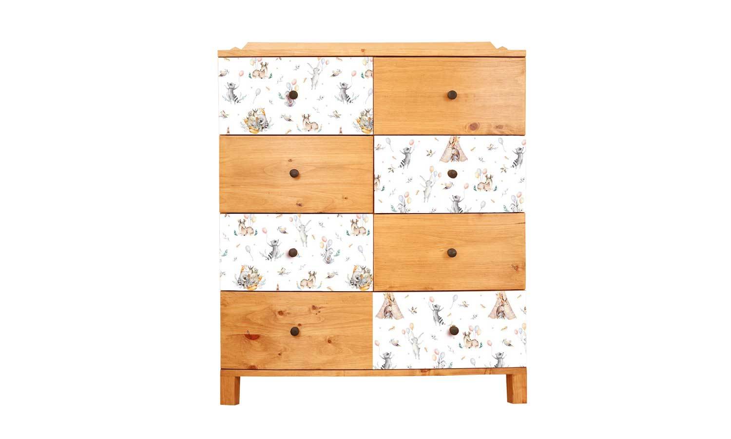 selbstklebende Folie für Möbel- süße Tiere PAT078 - life-decor.de