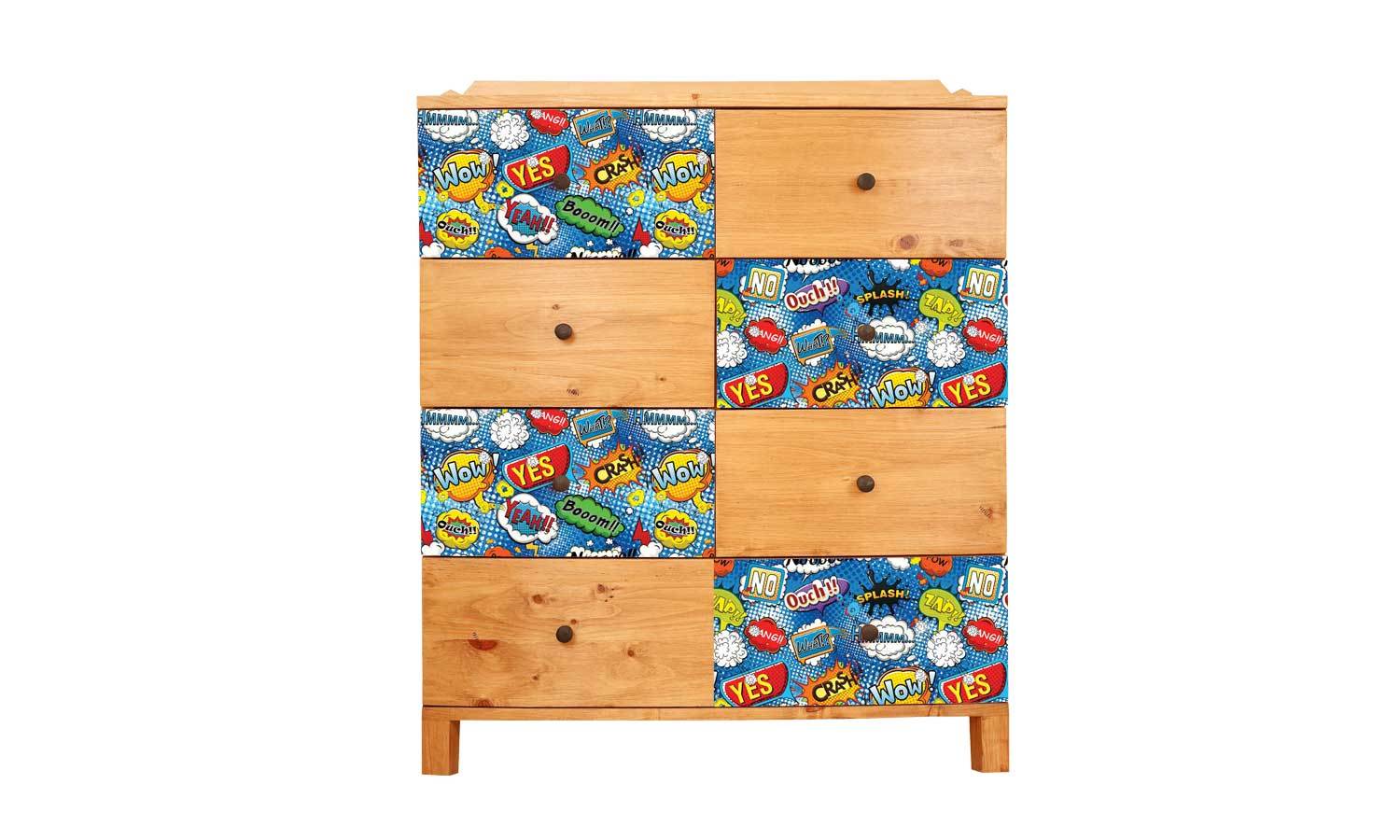 möbel klebefolie holzoptik life-decor.de