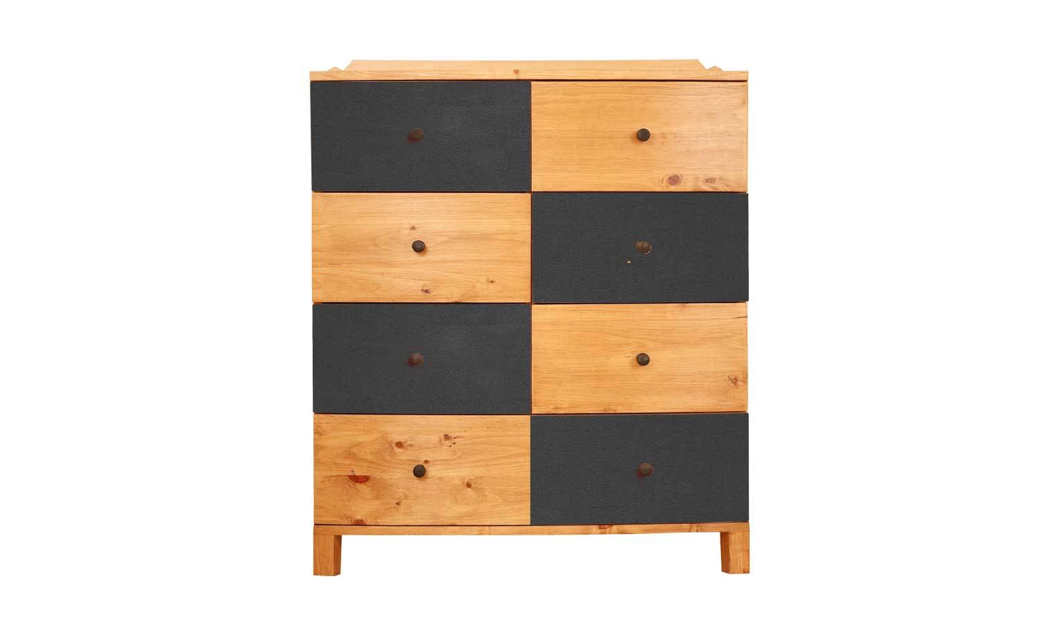 selbstklebende Folie für Möbel- schwarzes Leder PAT096 - life-decor.de