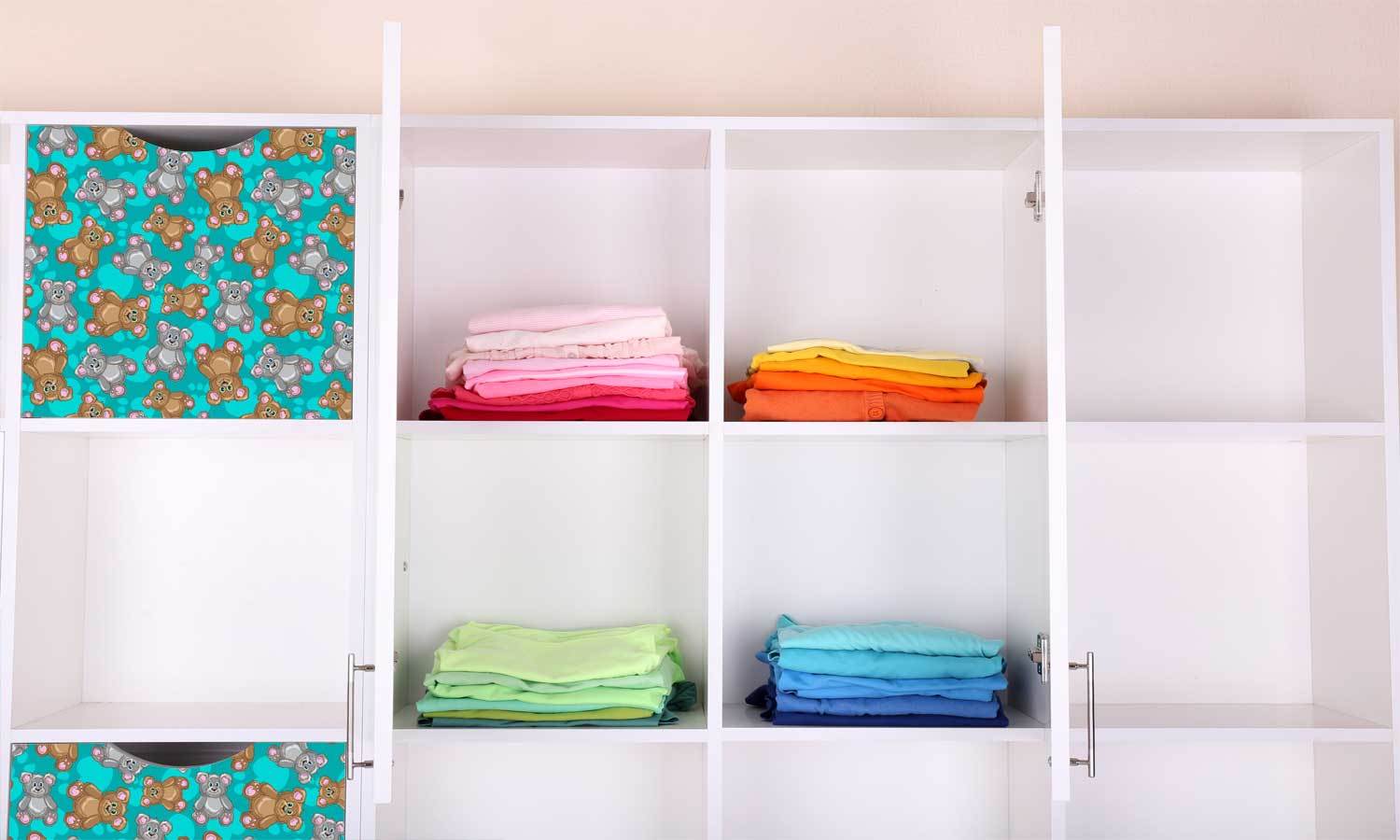 selbstklebende Folie für Möbel- Bär PAT081 - life-decor.de