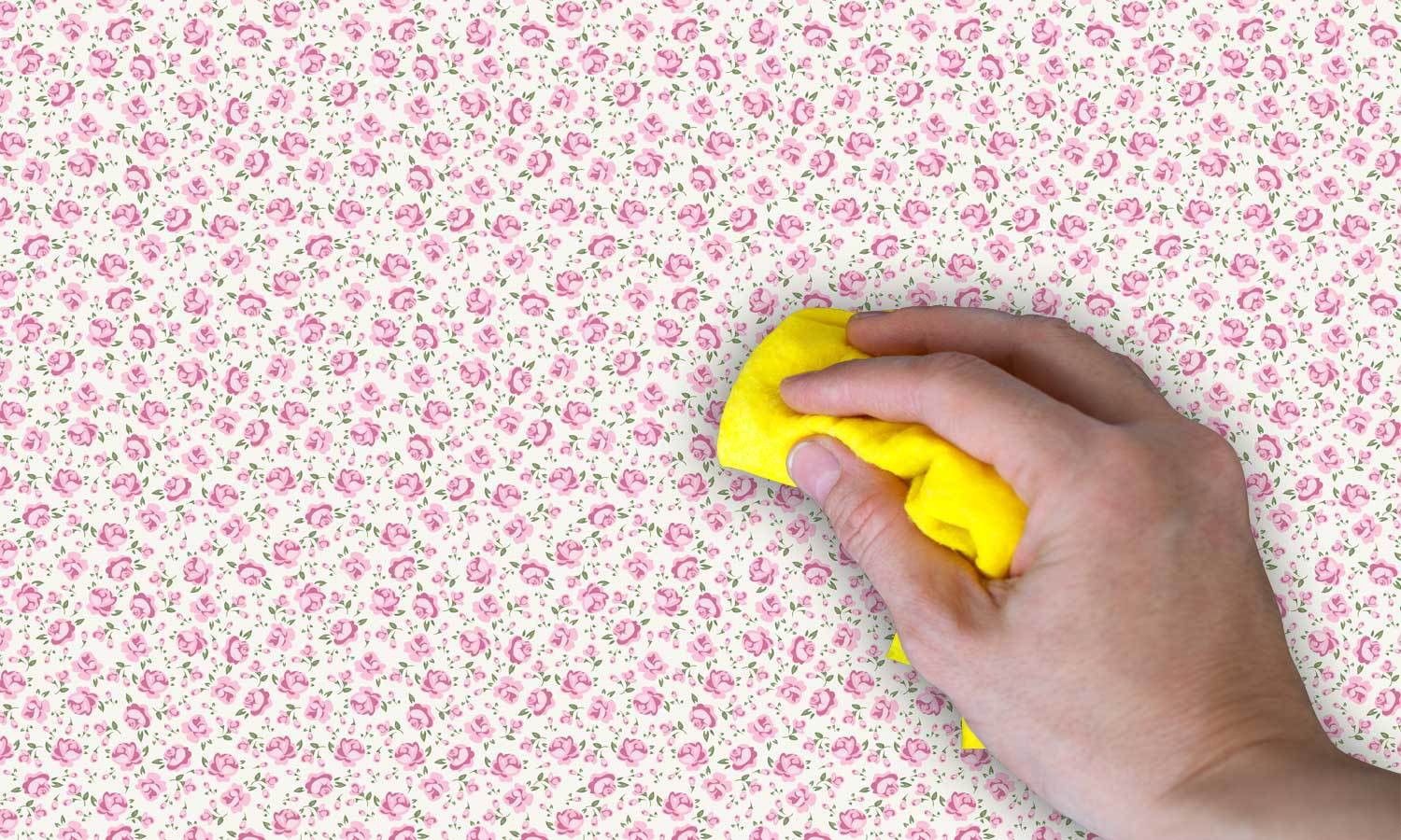 selbstklebende Folie für Möbel- Shabby chick rose PAT033 - life-decor.de