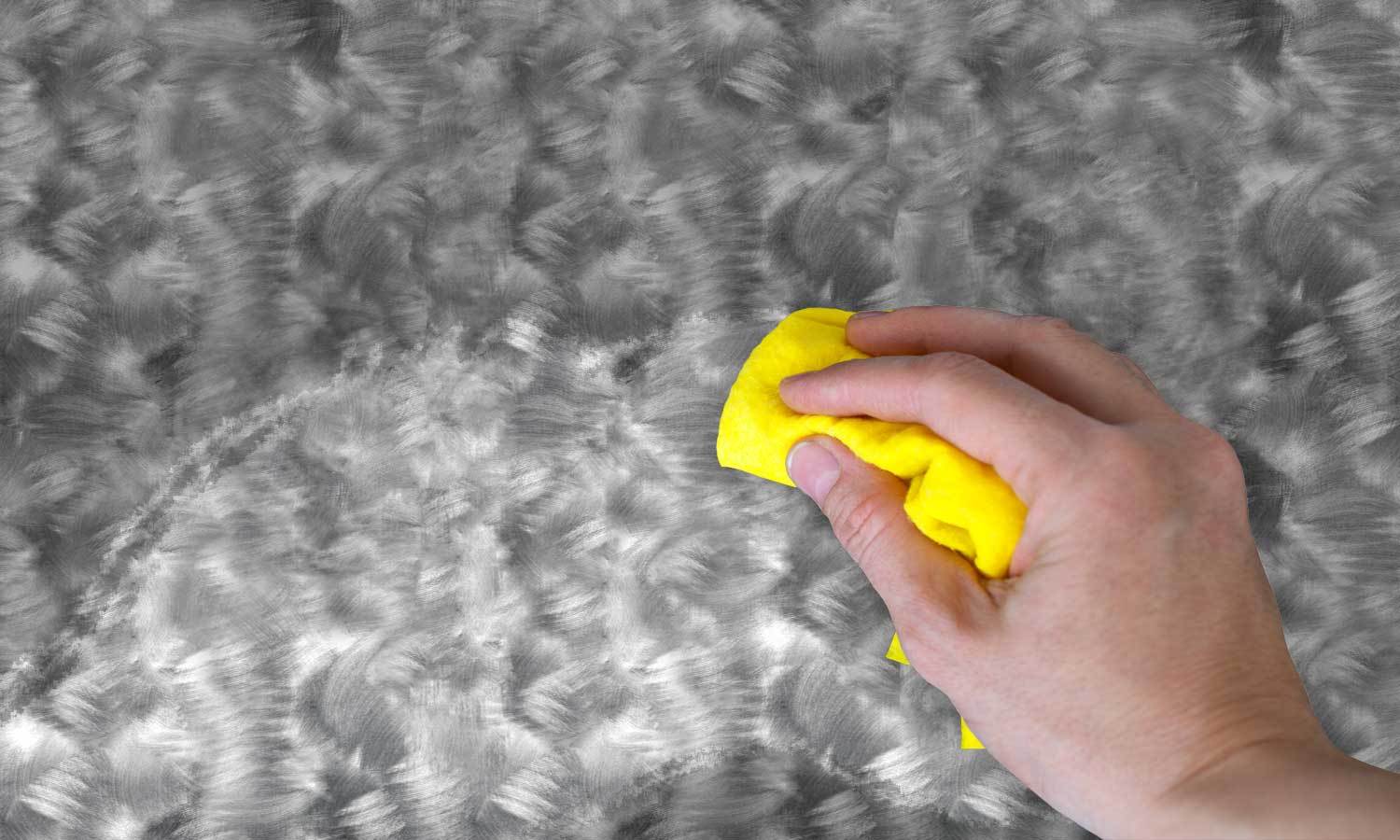 selbstklebende Folie für Möbel- poliertes Metall PAT065 -Klebefolie möbel