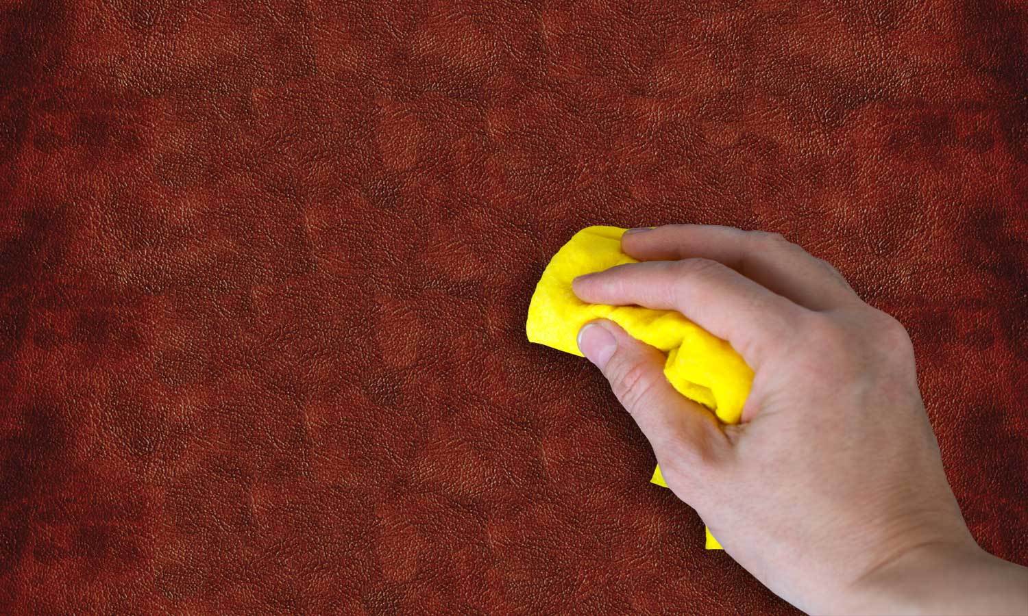 selbstklebende Folie für Möbel- dunkelbraunes Leder PAT099 - life-decor.de