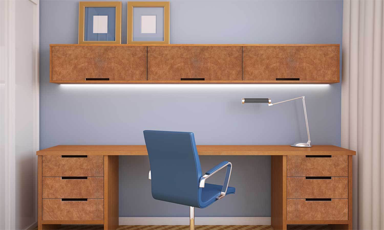 selbstklebende Folie für Möbel- braunes Leder PAT094 - life-decor.de