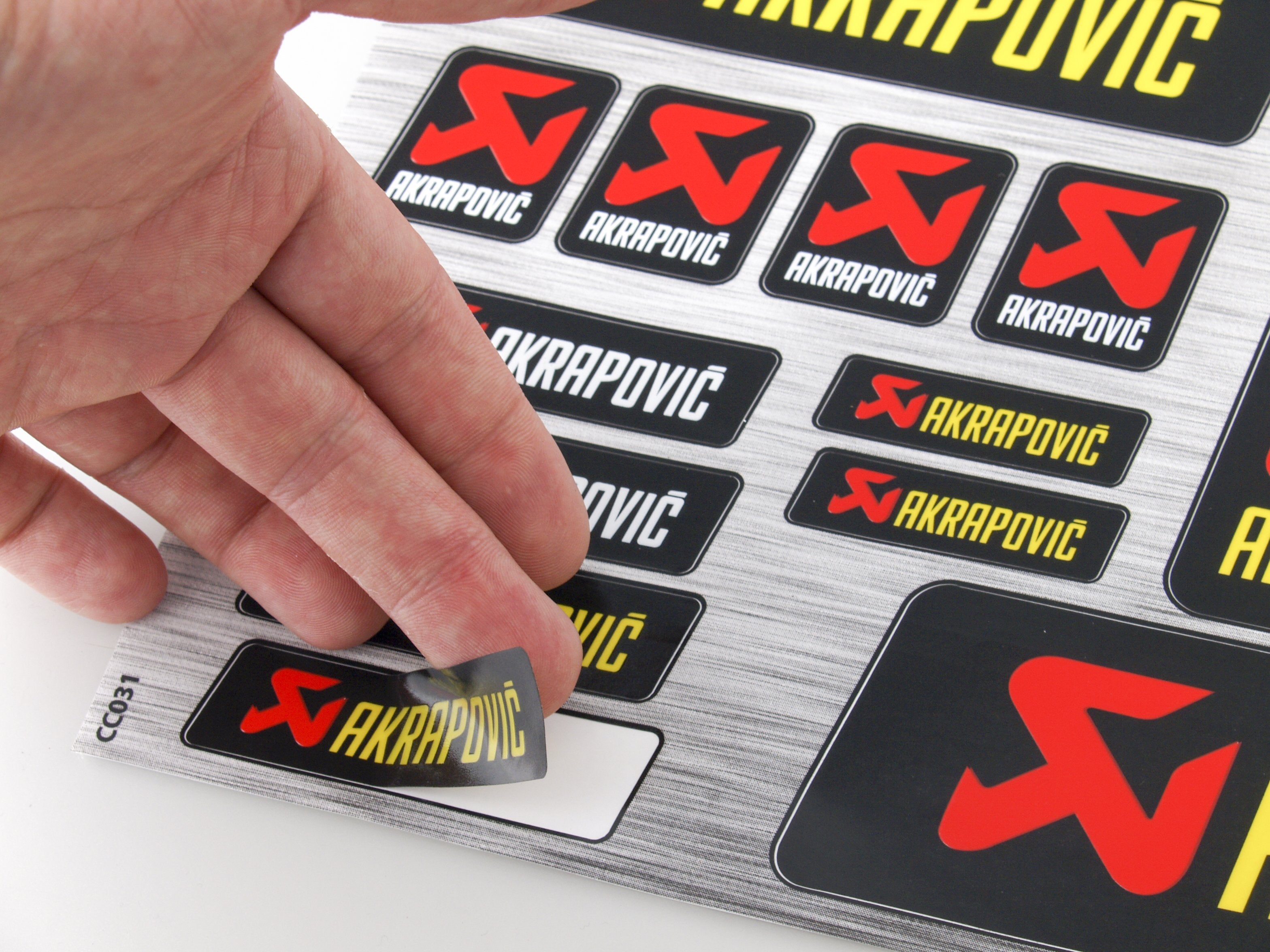 Akrapovic aufkleber für motoren CC031 - life-decor.de