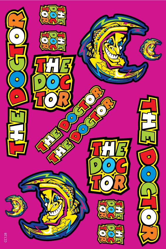 The Doctor aufkleber für motoren - life-decor.de