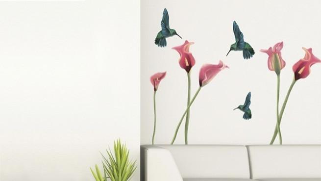 Wandaufkleber Humming Birds - WS016 - life-decor.de