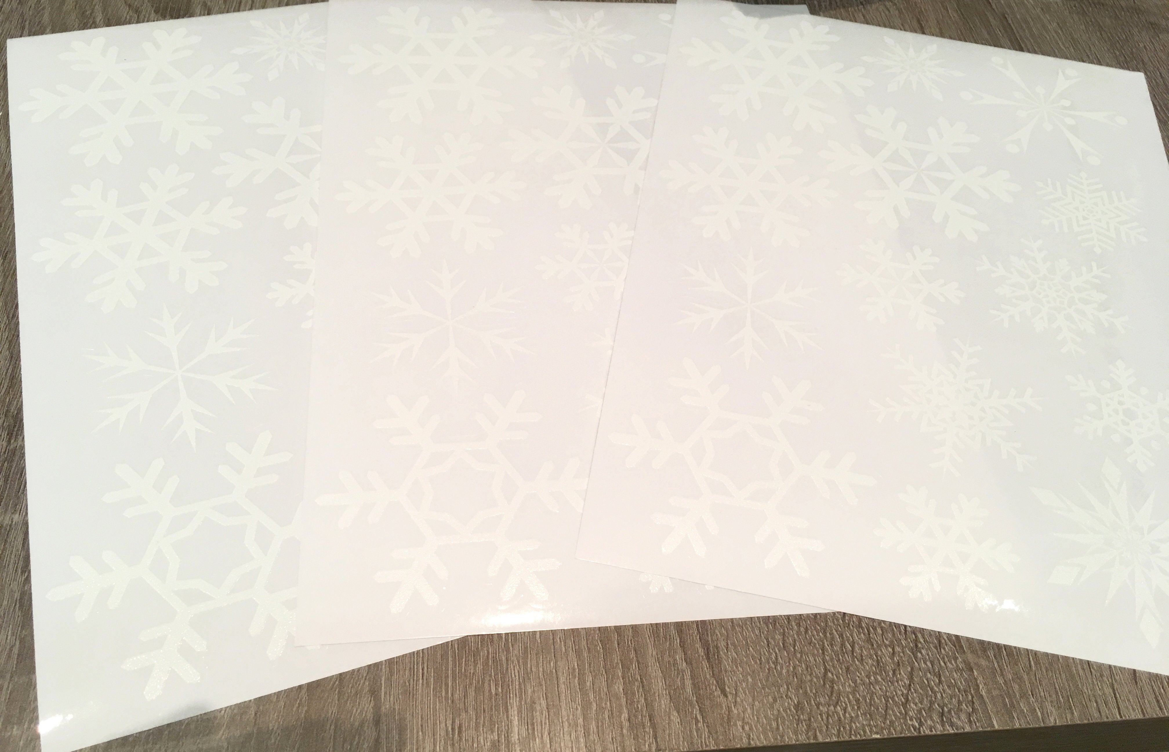 Pahuljice za prozore (glow in dark)