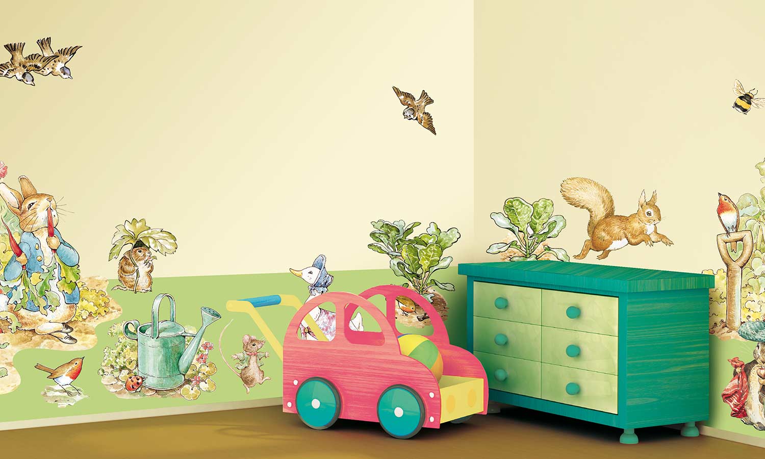 Wandaufkleber Beatrix Potter - WS041 - life-decor.de