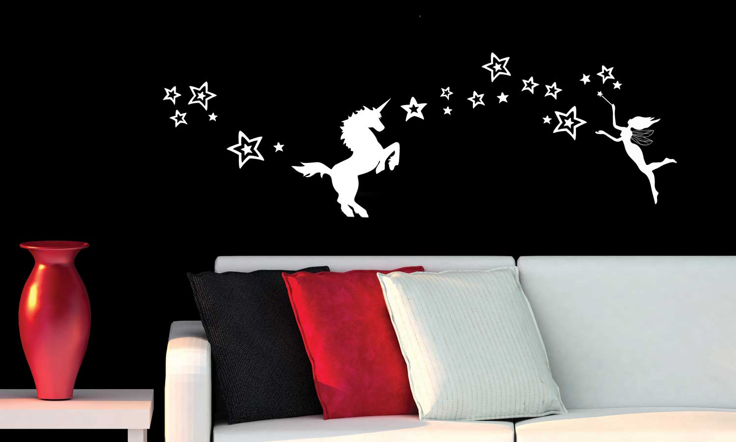 Wandaufkleber Einhorn - VCS109 - life-decor.de