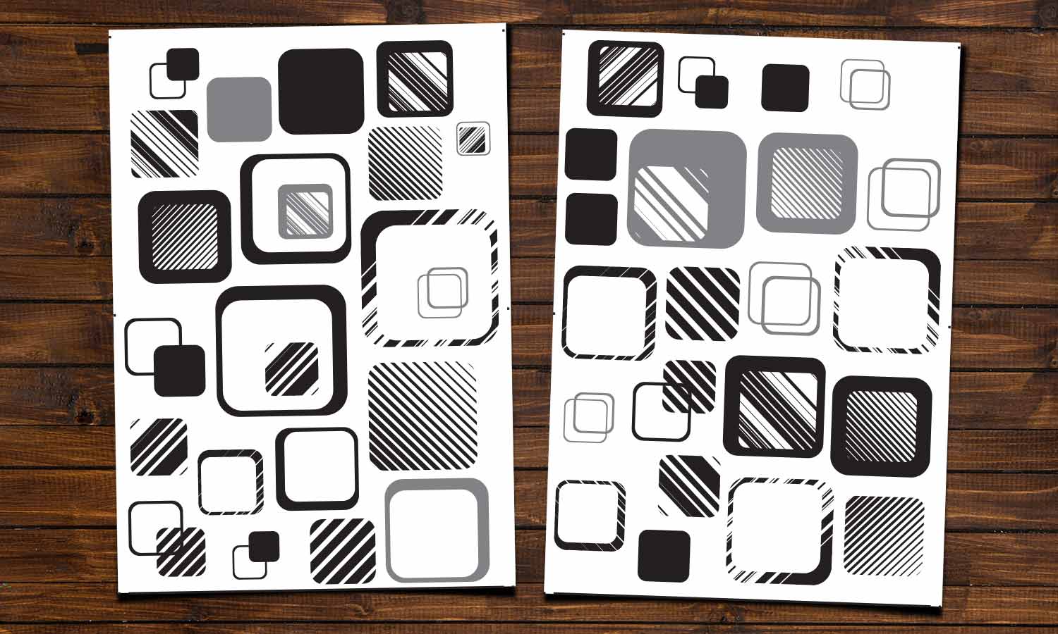 Wandaufkleber Würfel - WS088 - life-decor.de