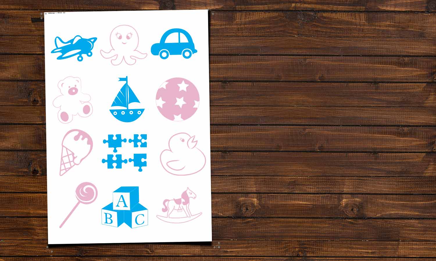 Wandaufkleber Das kind - M24 - life-decor.de