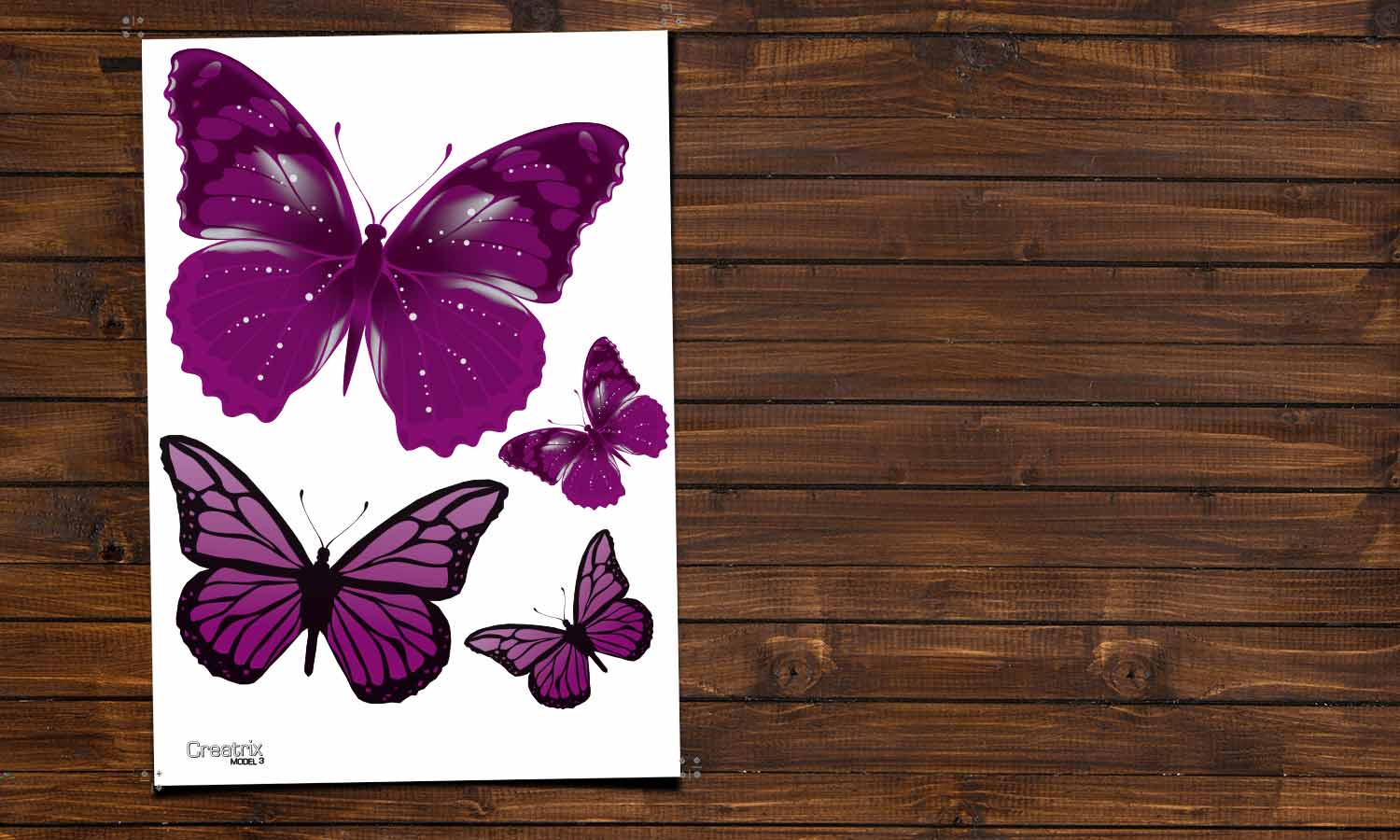 Wandaufkleber Schmetterling - M3 - life-decor.de