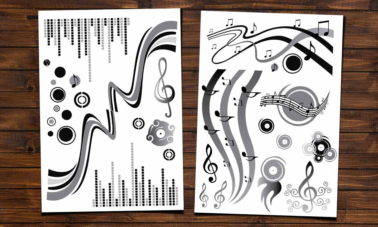 Wandaufkleber Musik - WS011 - life-decor.de