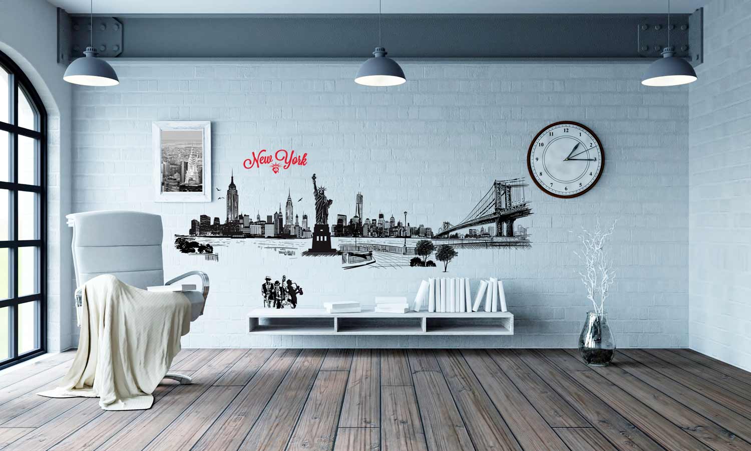 Wandaufkleber New York - WS098 - life-decor.de