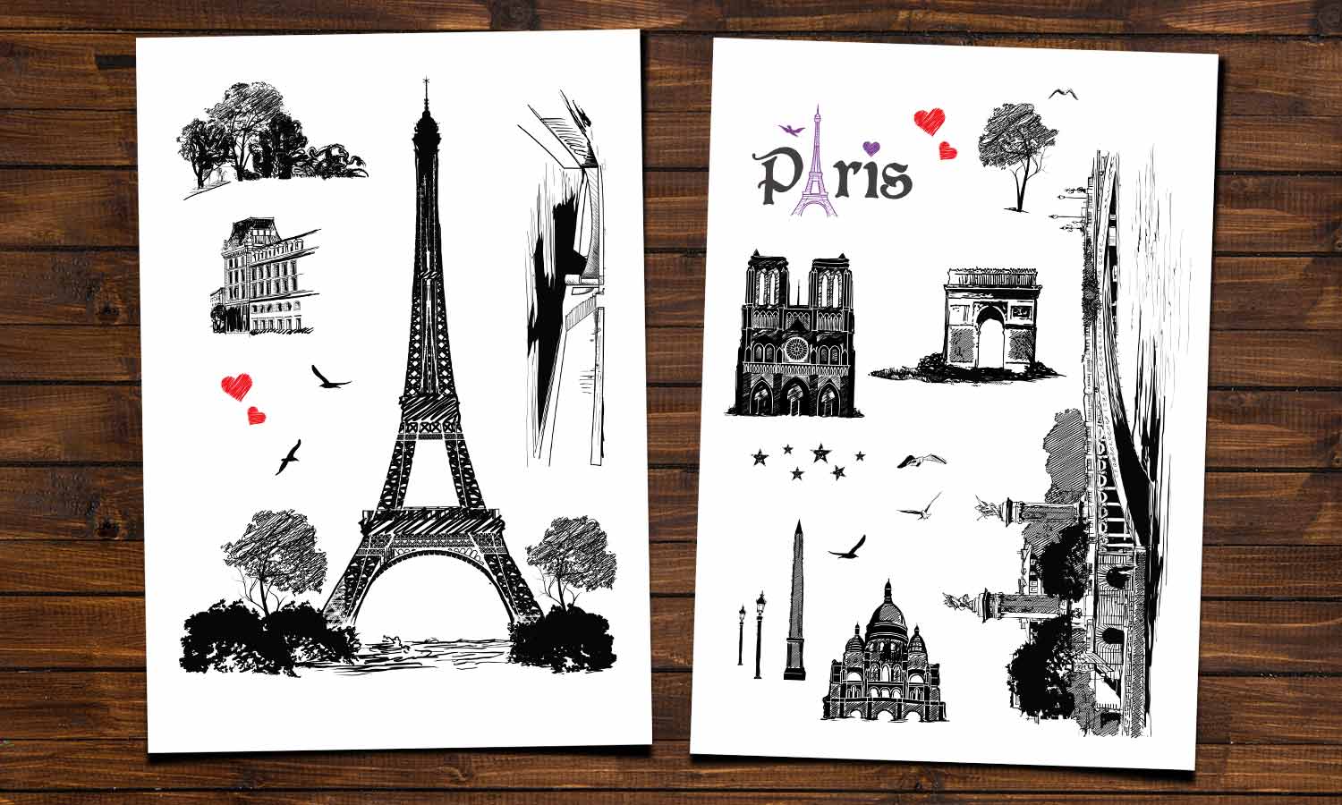 Wandaufkleber Paris - WS087 - life-decor.de