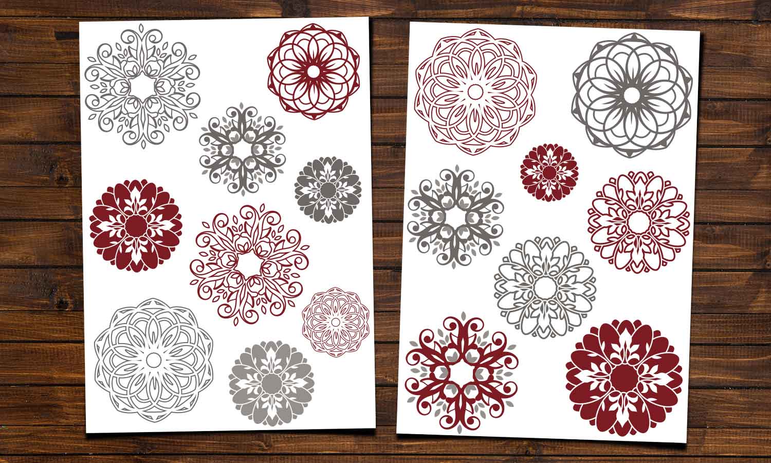 Wandaufkleber Ornament - WS094 - life-decor.de