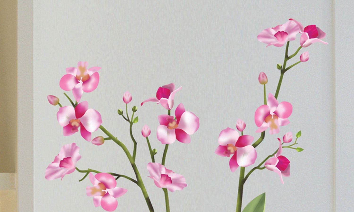 Wandaufkleber Orchidee - VCS103 - life-decor.de