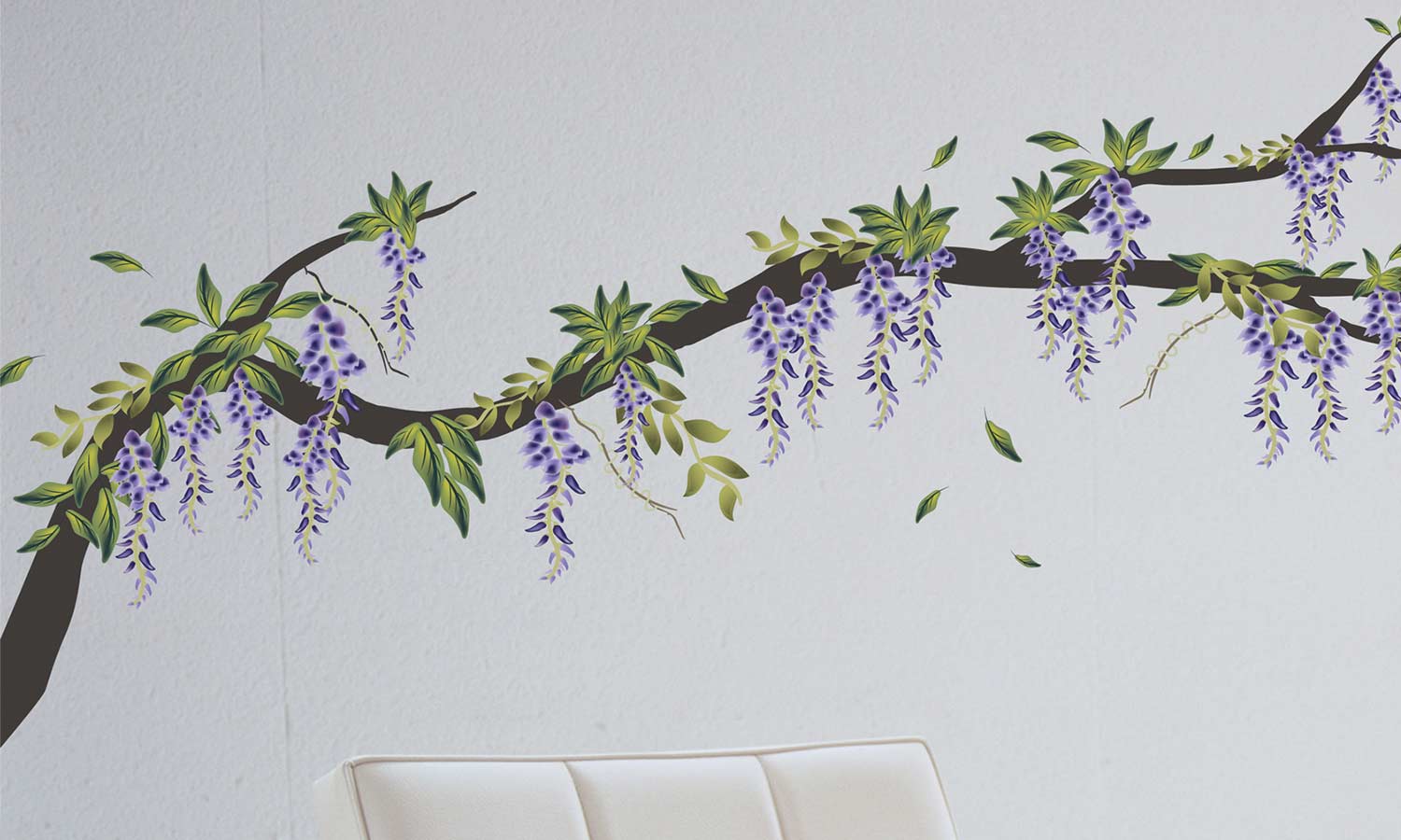 Wandaufkleber Wisteria - WS042 - life-decor.de