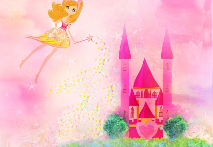 PVC Fototapete Magic Fairy Tale - ECO Wandbild Selbstklebende Tapete - 3D Vinyl Wandsticker XXL SW165