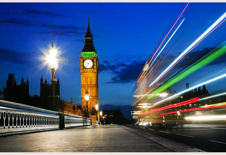 PVC Fototapete London, the UK - ECO Wandbild Selbstklebende Tapete - 3D Vinyl Wandsticker XXL SW161