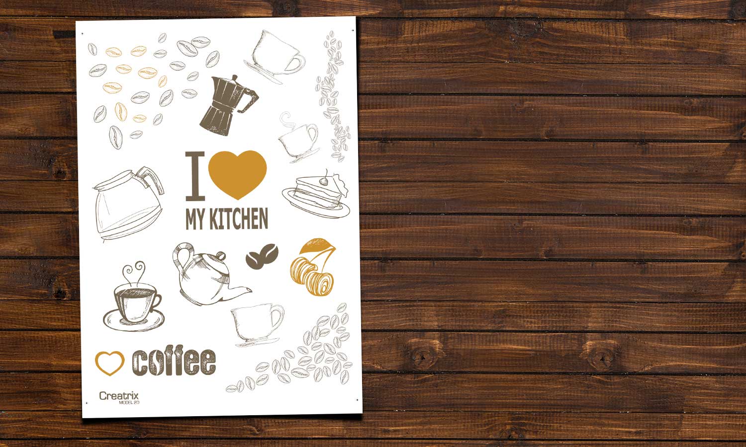 Wandaufkleber Kaffe - M20 - life-decor.de