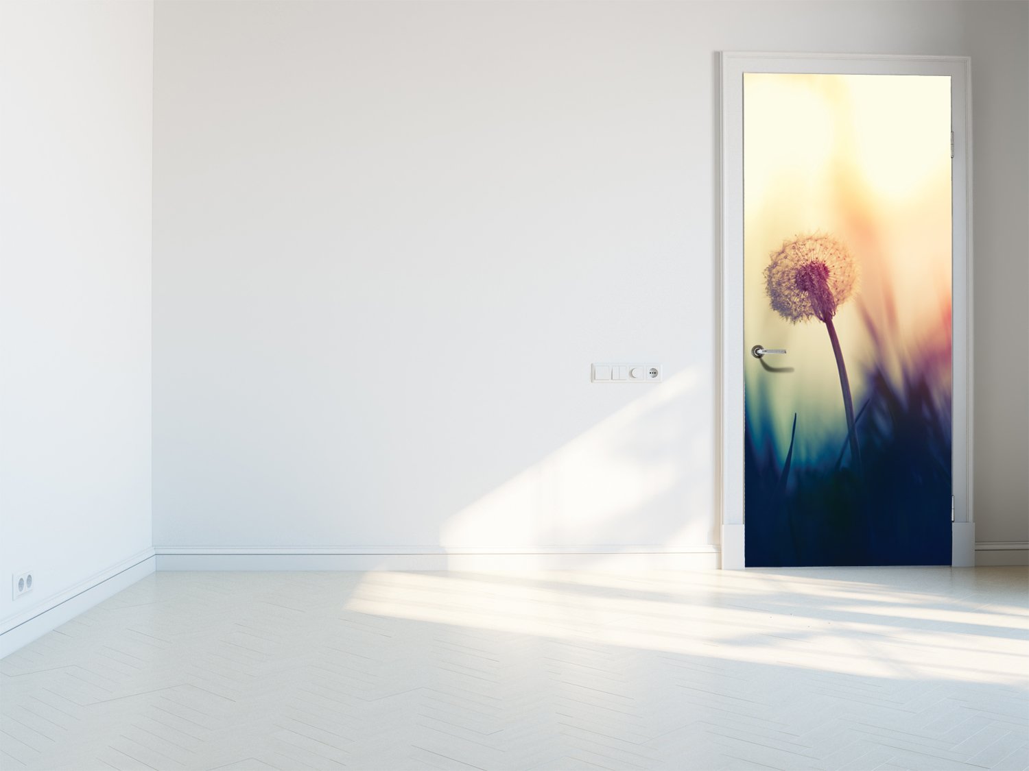Tapete für Türen Spring dandelion - TA081 - life-decor.de