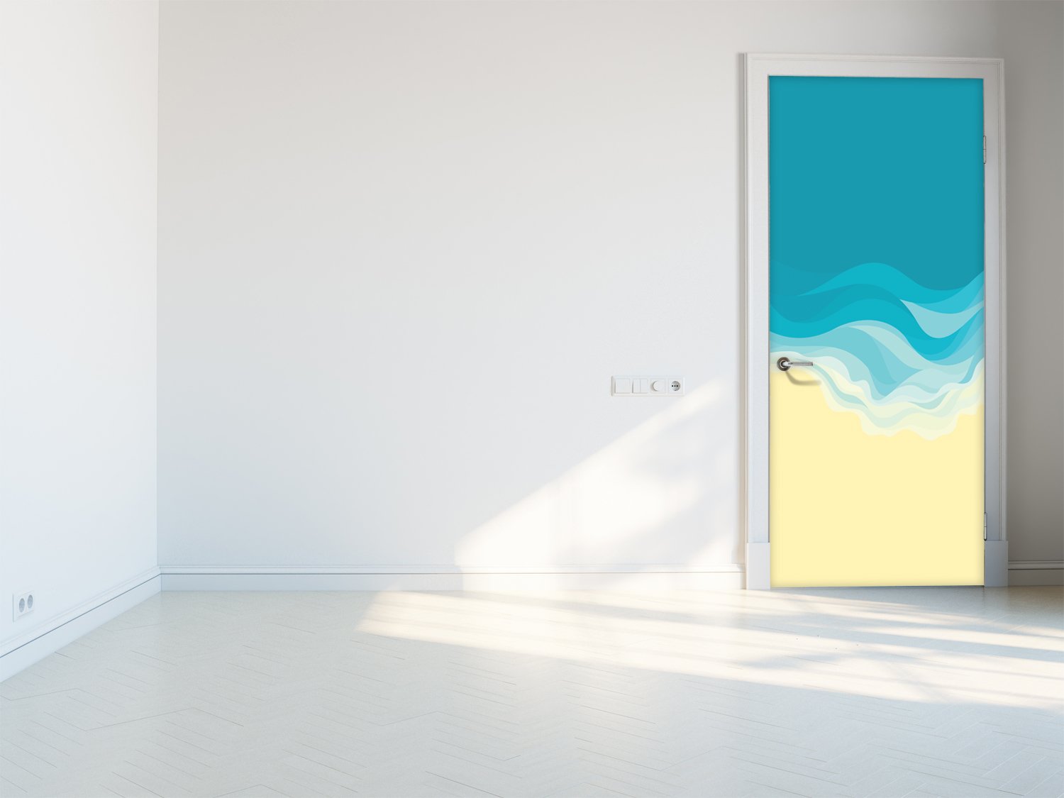 Tapete für Türen Sandy Beach - TA052 - life-decor.de