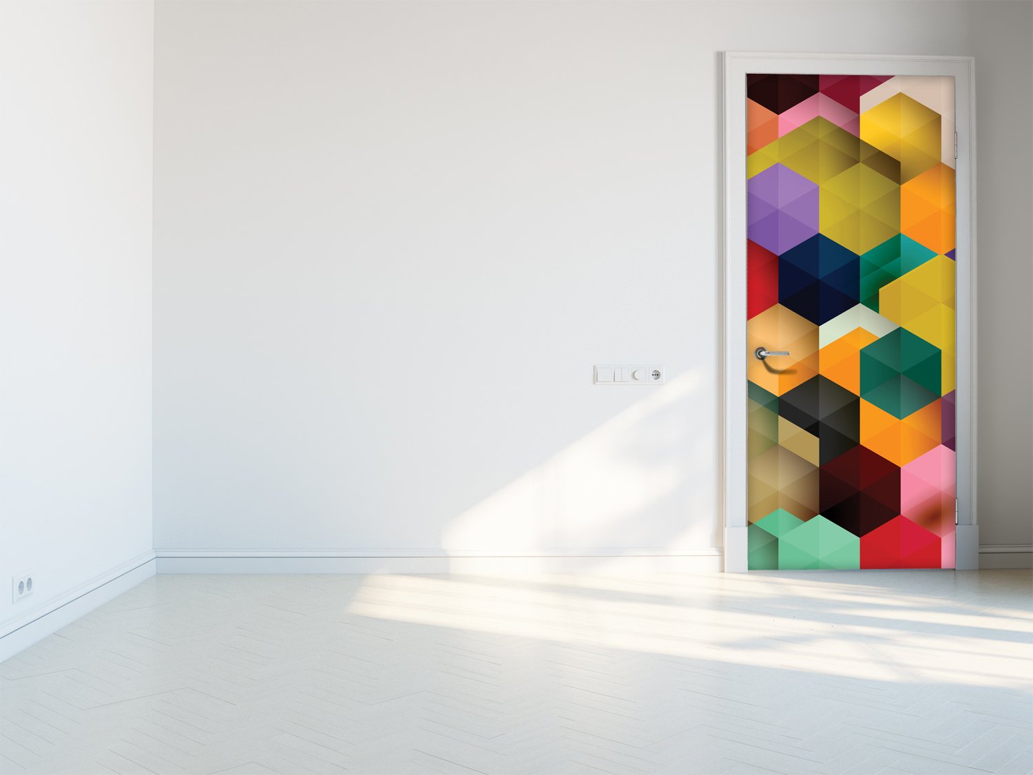 Tapete für Türen Cubic - TA051 - life-decor.de