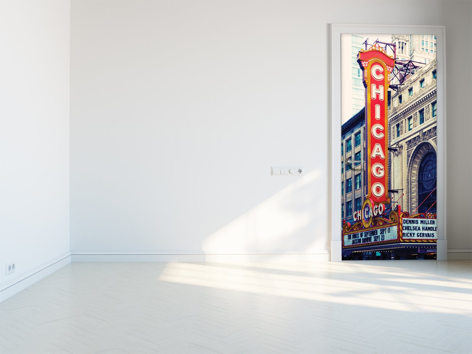 Tapete für Türen Chicago - TA048 - life-decor.de