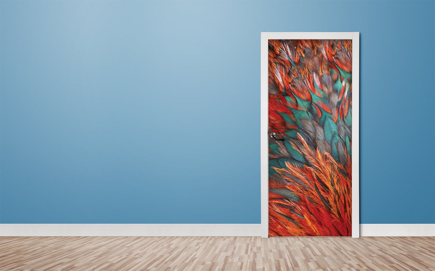 Tapete für Türen Feathers - TA078 - life-decor.de