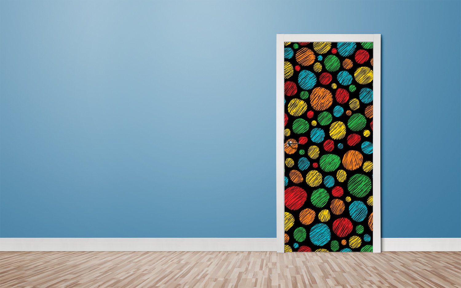 Tapete für Türen Scumbling - TA089 - life-decor.de