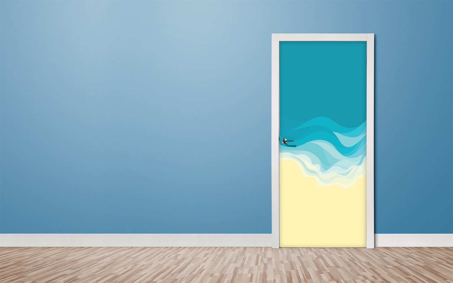 Tapete für Türen Sandy Beach - TA052 - life-decor.de