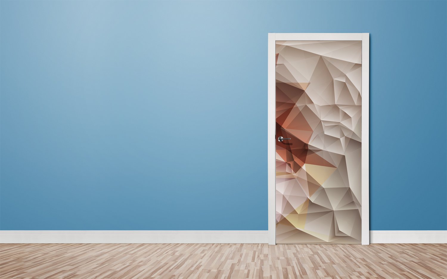 Tapete für Türen Triangular geometry - TA082 - life-decor.de