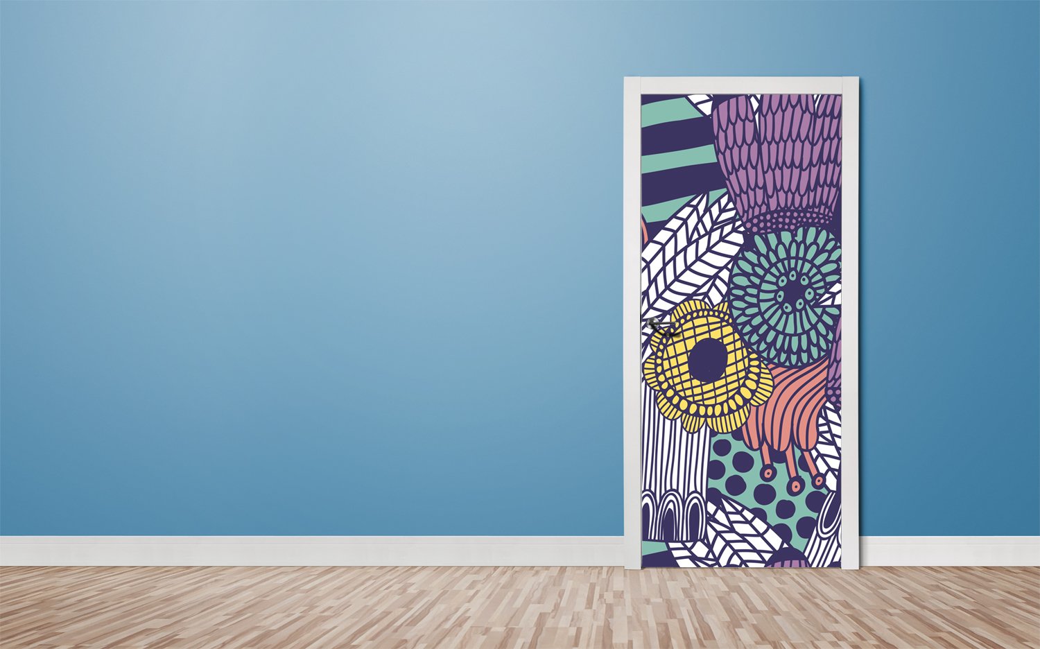 Tapete für Türen Abstract art VII - TA090 - life-decor.de