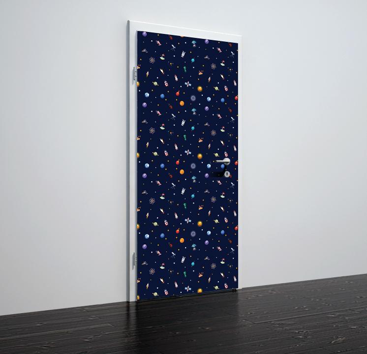 Tapete für Türen Outer space - TA074 - life-decor.de