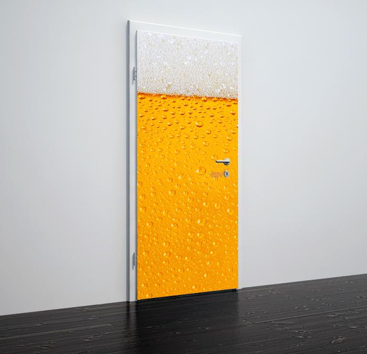 Tapete für Türen Beer - TA025 - life-decor.de