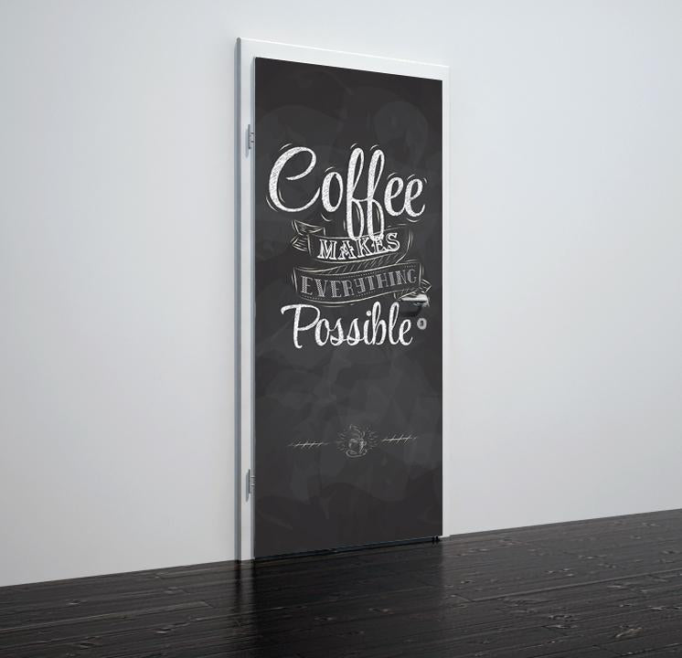 Tapete für Türen Coffee - TA097 - life-decor.de