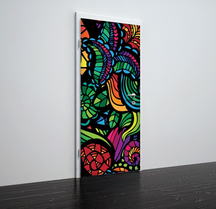 Tapete für Türen Abstract 5 - TA086 - life-decor.de