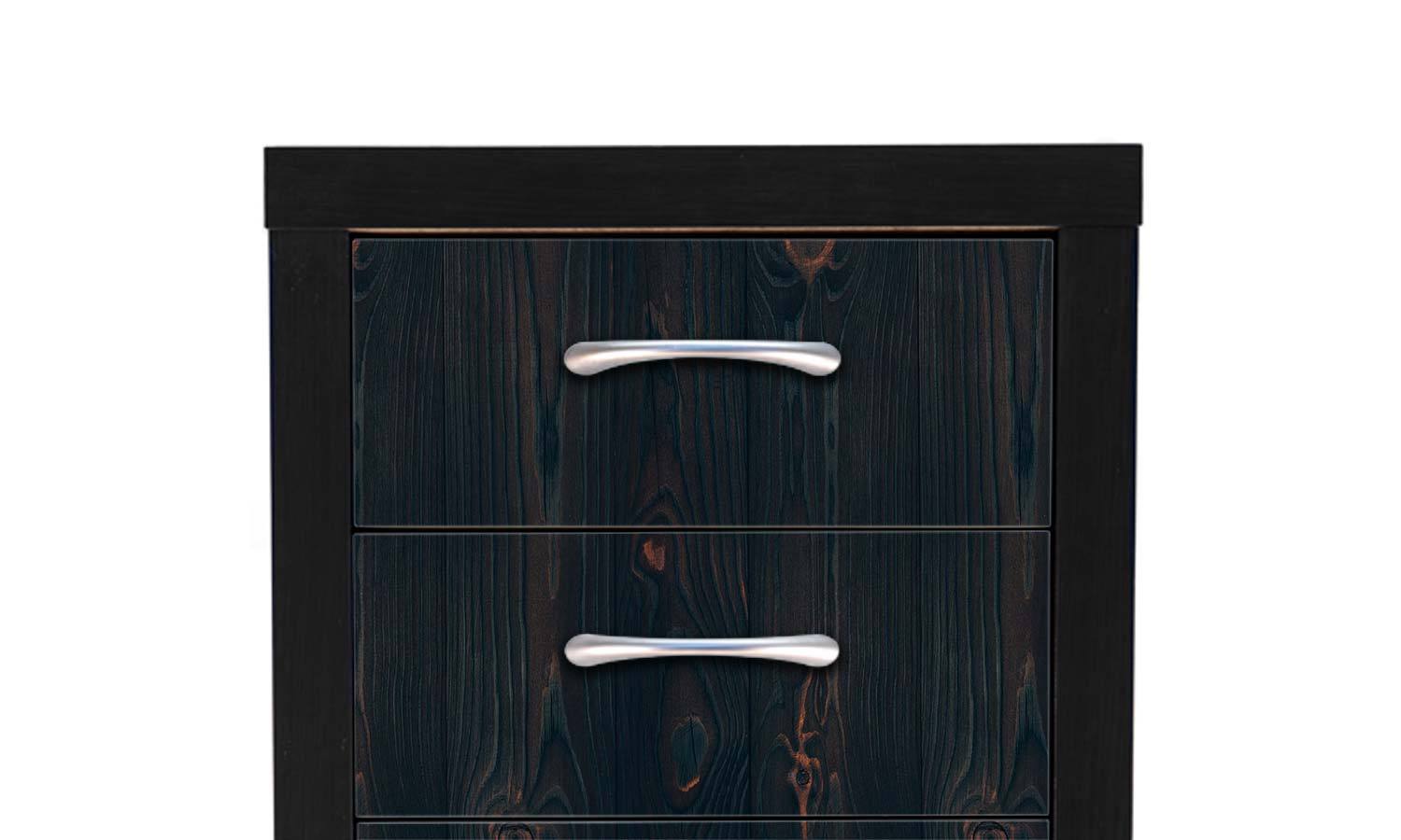 folie für schränke selbstklebende Folie für Möbel- dunkler Baum PAT016 - life-decor.de