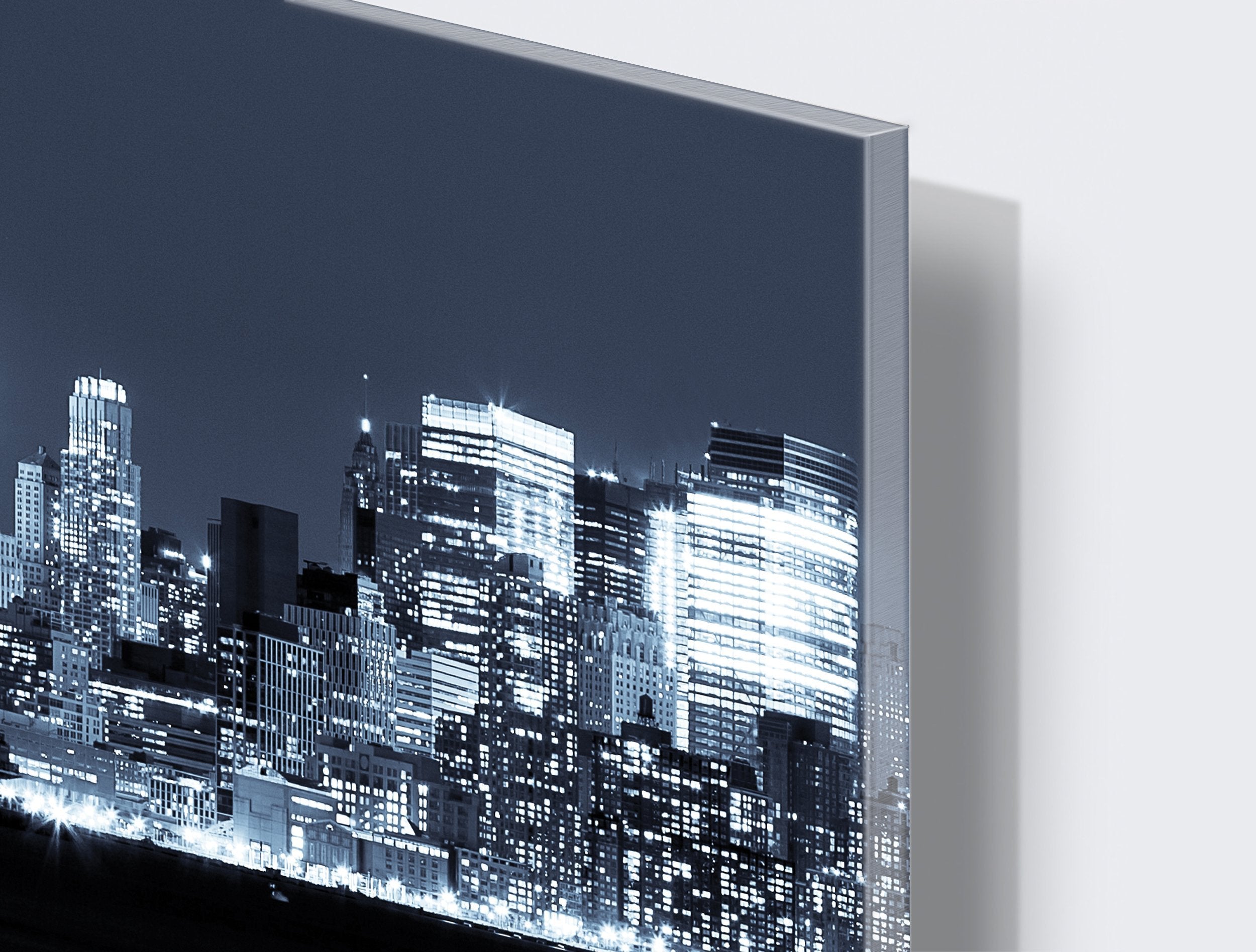 Kunst wand bilder Stadt in der Nacht - AP017 - life-decor.de